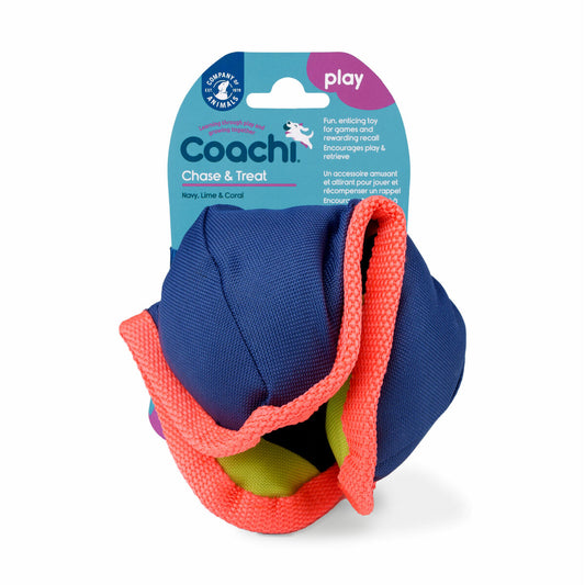 Training toy Coachi CHASE & TREAT Blue - Hilman kauppa