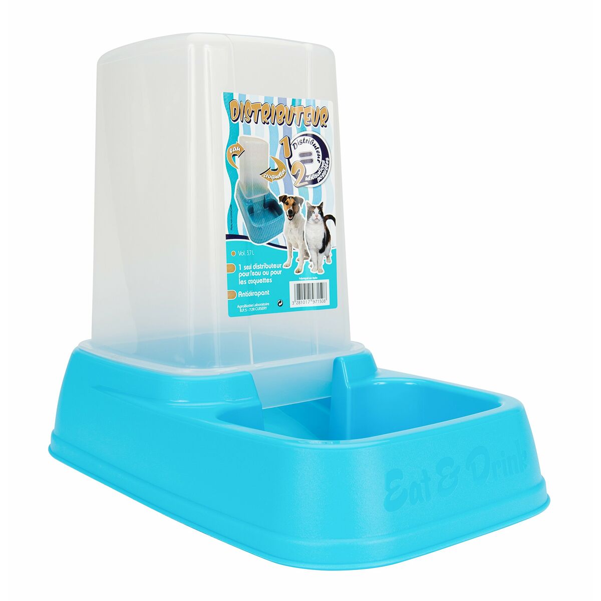 Pet feeding dish Aimé 3,7 L - Hilman kauppa