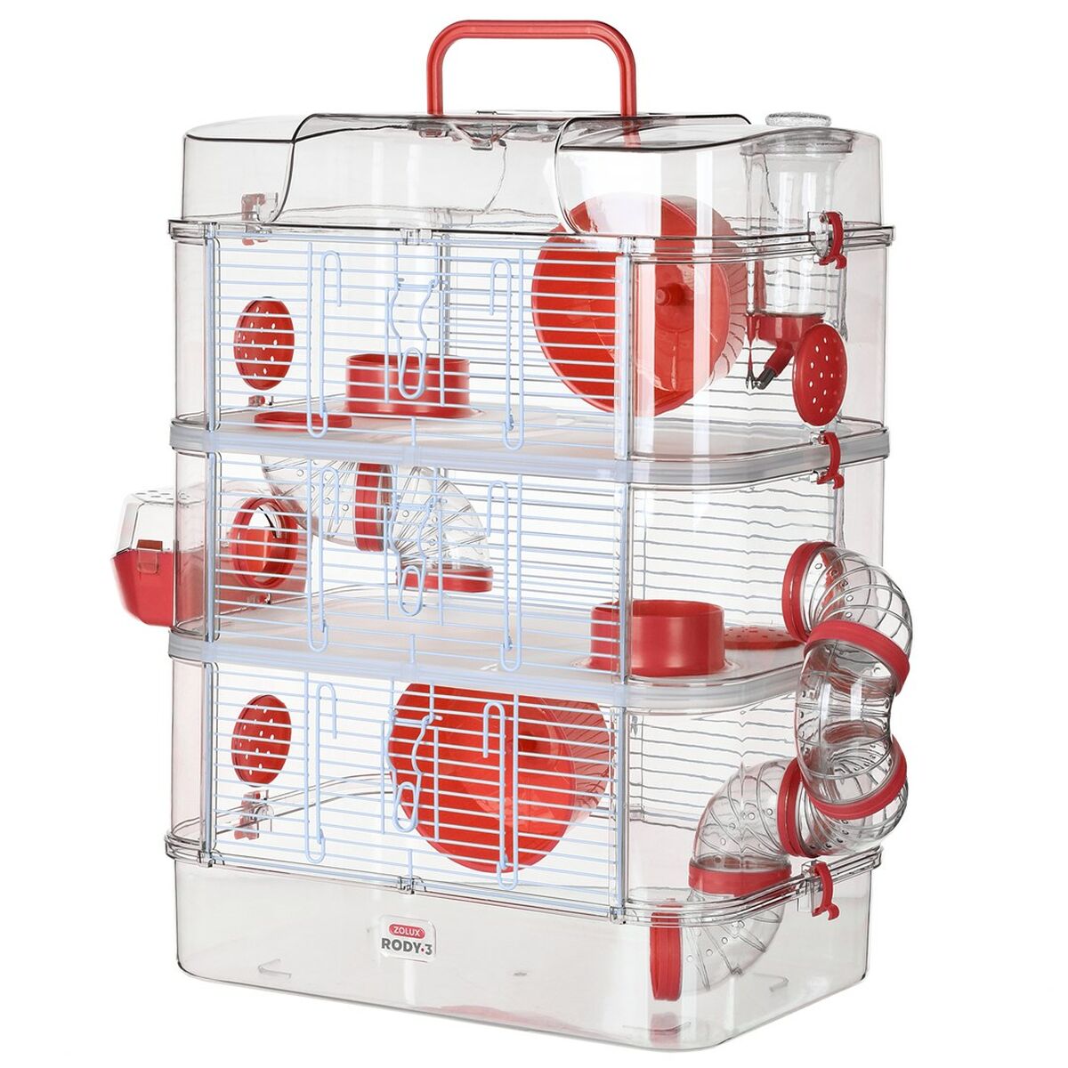 Cage Zolux Rody3 Metal Plastic 41 x 36 x 27 cm (1 Piece) - Hilman kauppa