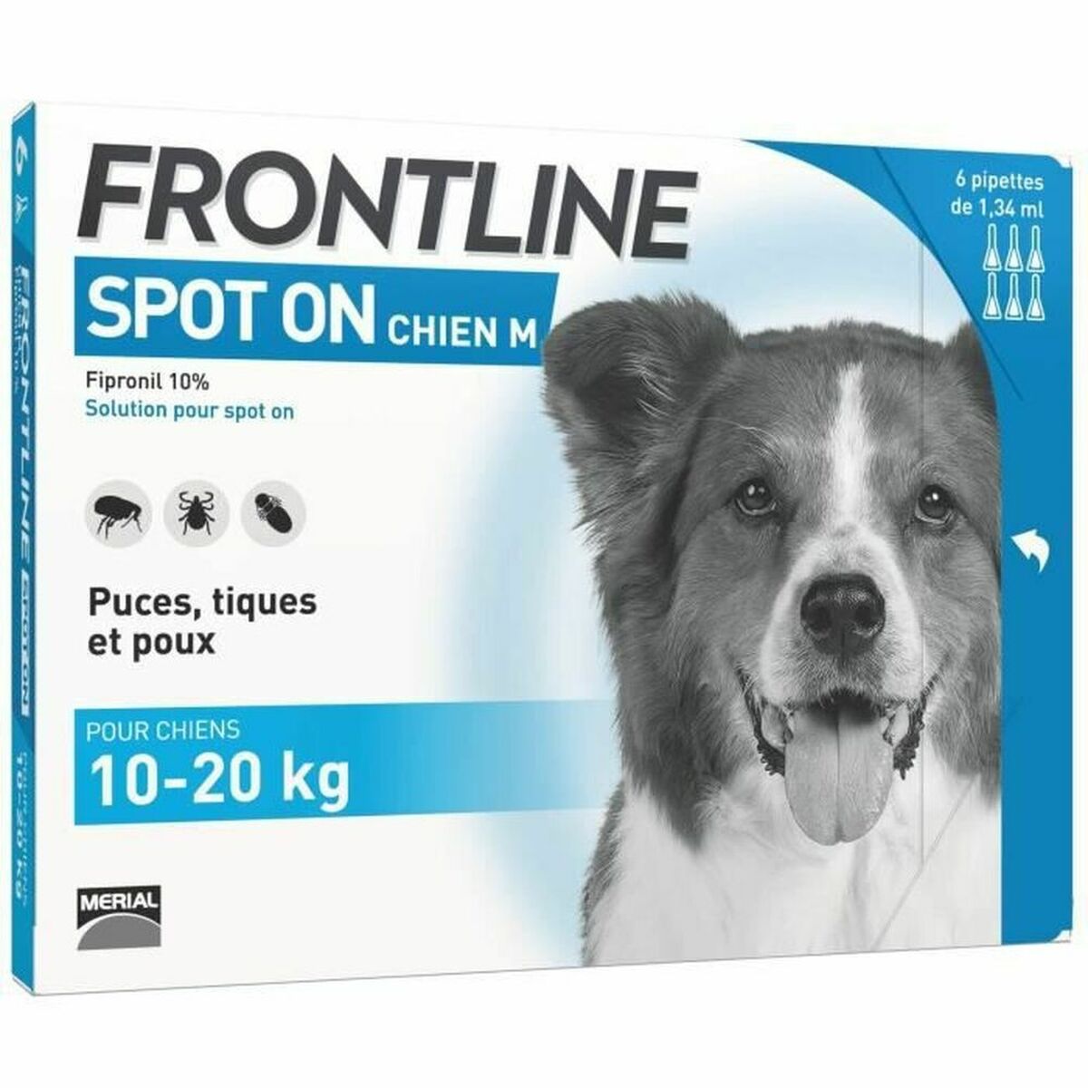 Pipette for Dogs Frontline Spot On 10-20 Kg - Hilman kauppa