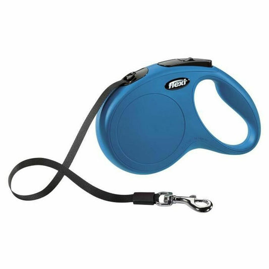 Dog Lead Flexi New Classic 5m Blue Size M - Hilman kauppa