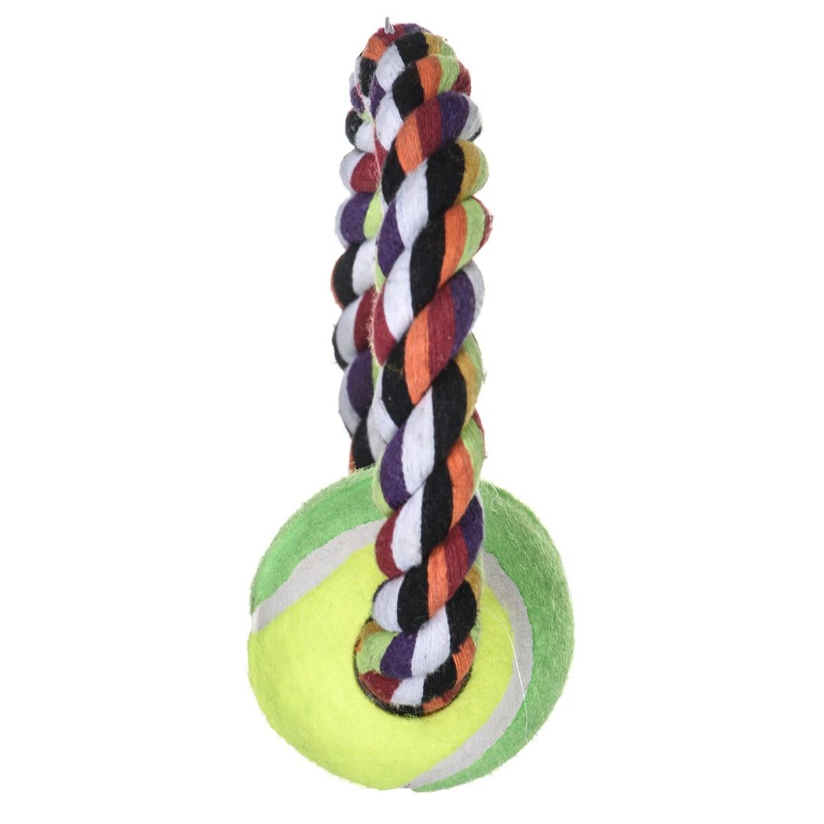 Dog toy Trixie Tennis Multicolour Polyester Cotton - Hilman kauppa