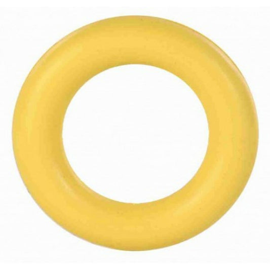 Dog toy Trixie Ring Yellow Rubber Natural rubber - Hilman kauppa