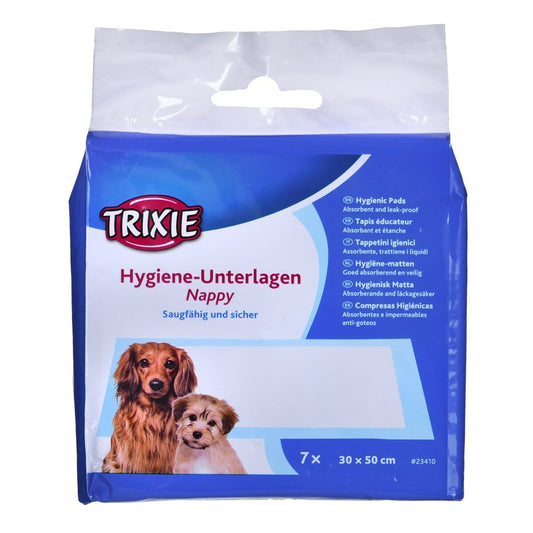 Puppy training pad Trixie 23410 30 x 50 cm 7 Units Blue White (7 Pieces) - Hilman kauppa