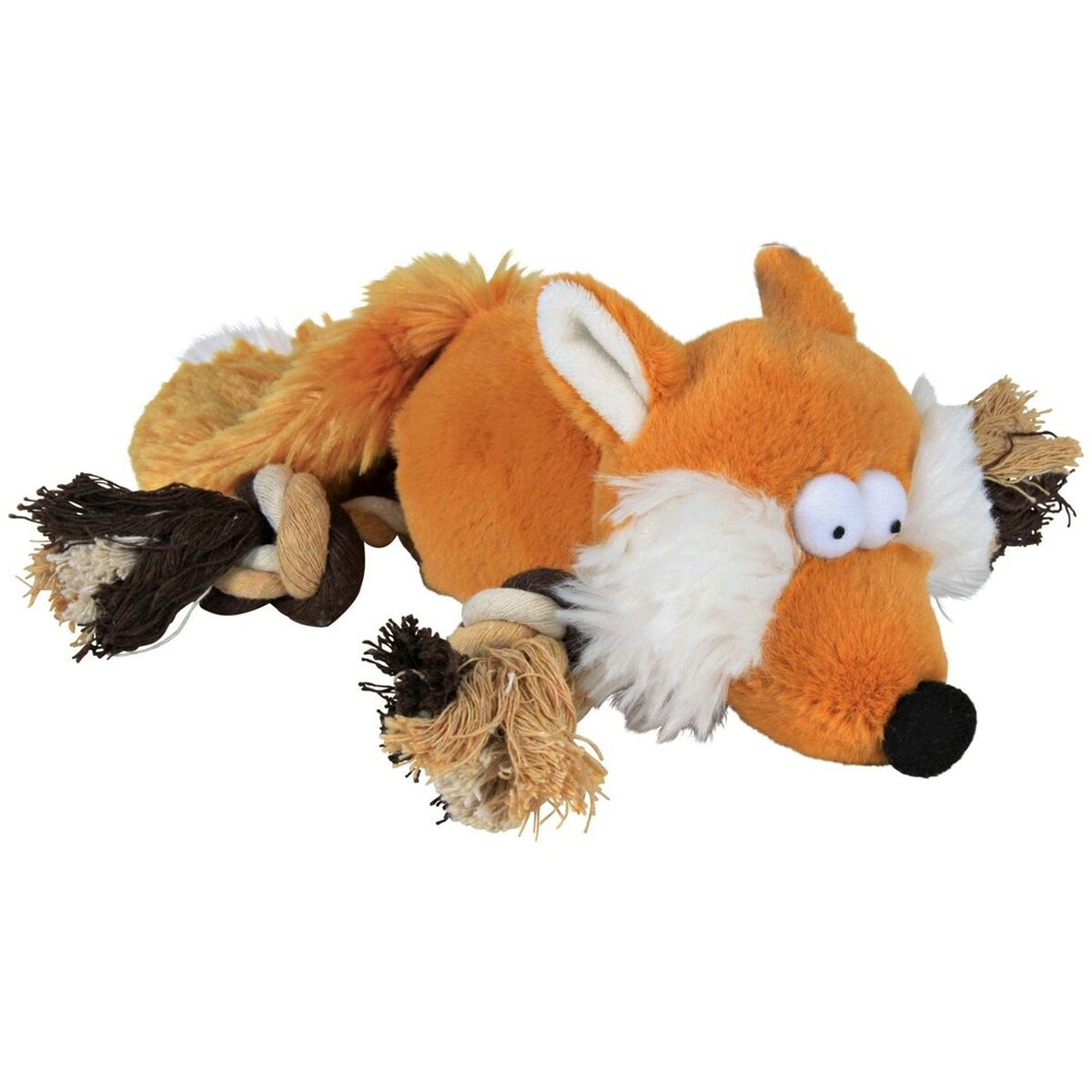 Dog toy Trixie Fox Brown Multicolour Polyester Plush (1 Piece) - Hilman kauppa