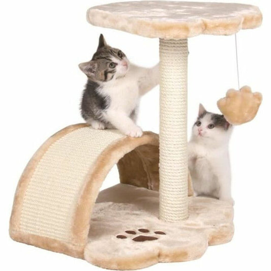 Cat scratching tree Trixie Vitoria Beige 43 cm Plush Sisal - Hilman kauppa