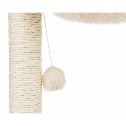 Cat scratching post Trixie Baza Cream Wood Sisal 50 cm - Hilman kauppa