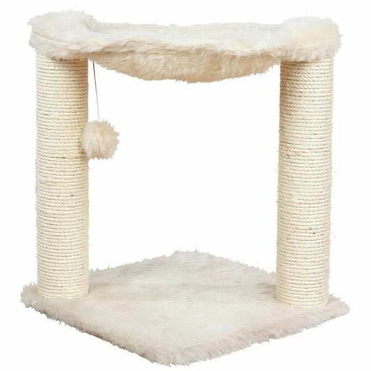 Cat scratching post Trixie Baza Cream Wood Sisal 50 cm - Hilman kauppa