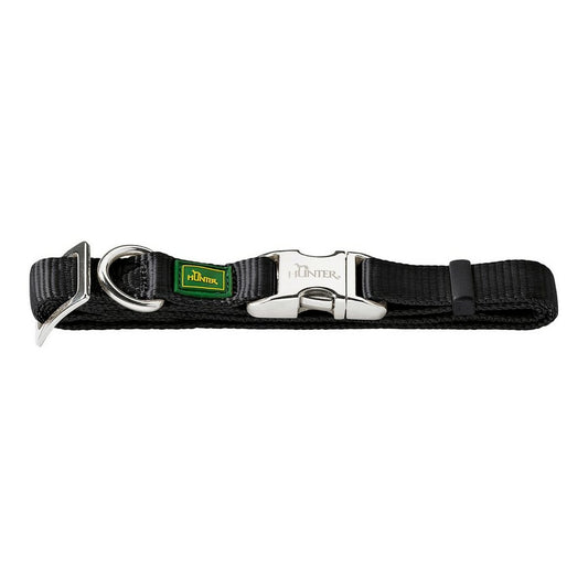 Dog collar Hunter Alu-Strong Black Size L (45-65 cm) - Hilman kauppa