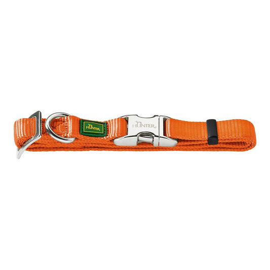 Dog collar Hunter Alu-Strong Orange Size M (40-55 cm) - Hilman kauppa