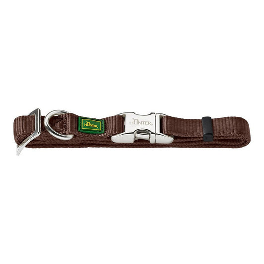 Dog collar Hunter Alu-Strong Brown Size L (45-65 cm) - Hilman kauppa