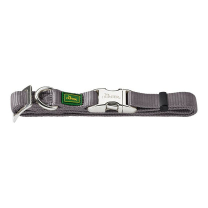 Dog collar Hunter Alu-Strong Grey Size S (30-45 cm) - Hilman kauppa