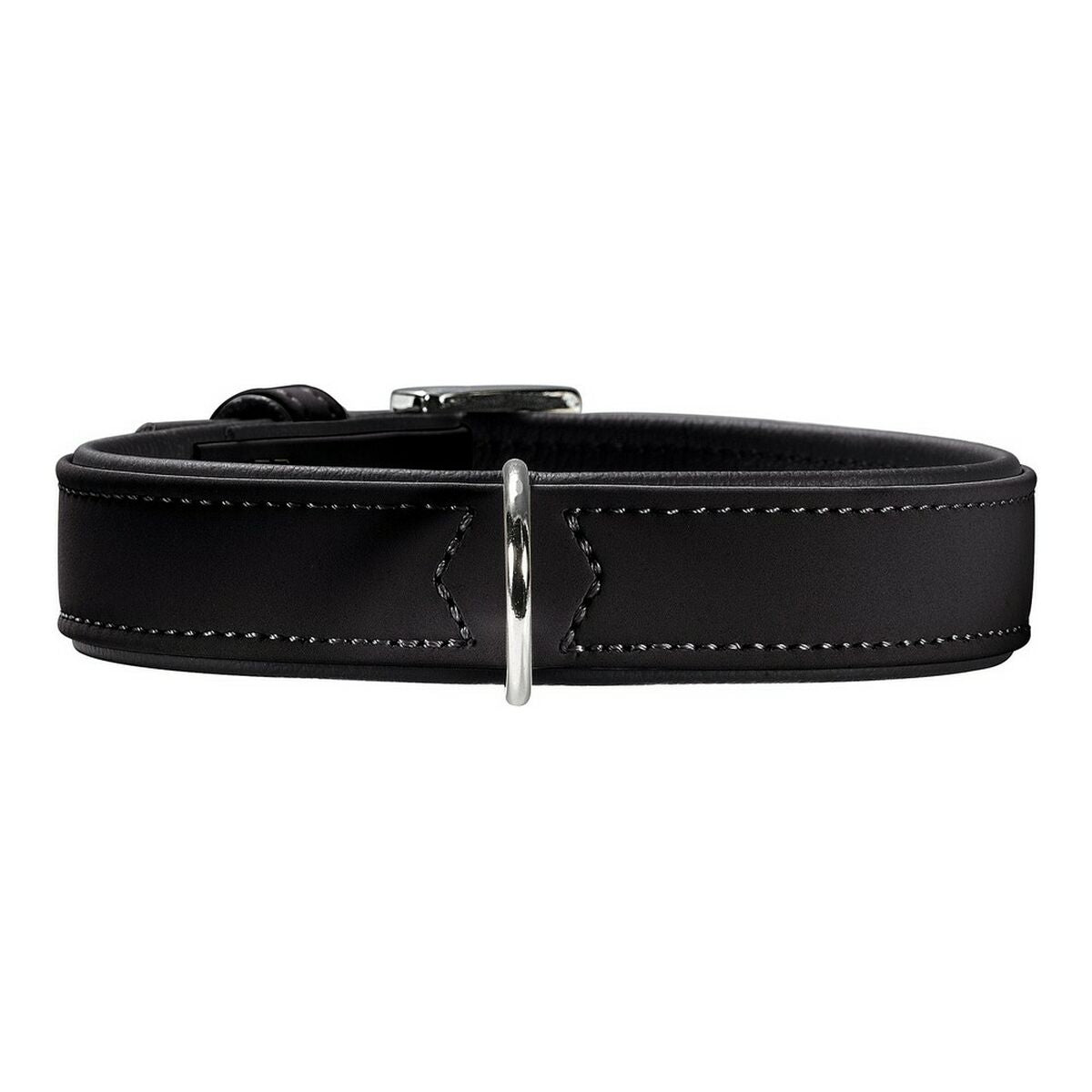 Dog collar Hunter Softie Black (28-38 cm) - Hilman kauppa