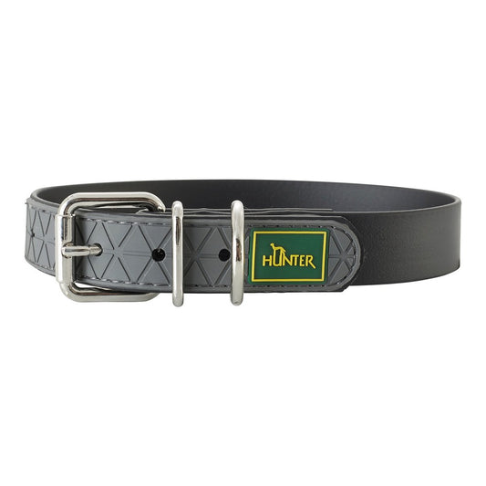 Dog collar Hunter Convenience Black (23-31 cm) - Hilman kauppa