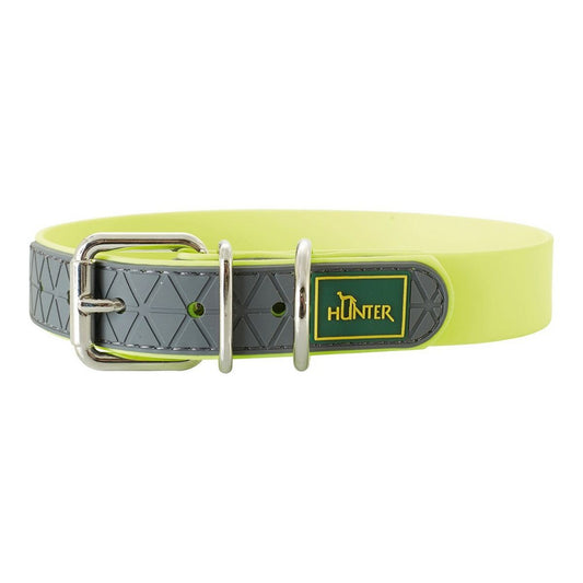 Dog collar Hunter Convenience Yellow (33-41 cm) - Hilman kauppa