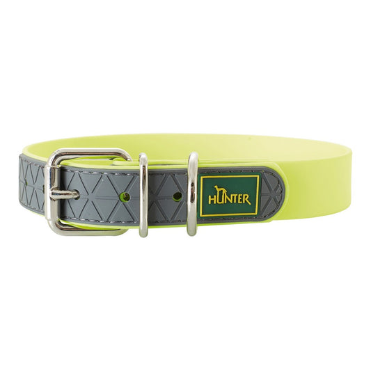 Dog collar Hunter Convenience Yellow (42-50 cm) - Hilman kauppa
