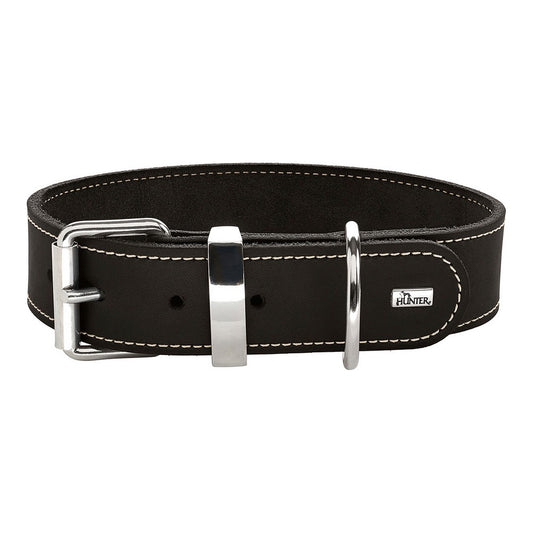 Dog collar Hunter Aalborg Black (28-34 cm) - Hilman kauppa