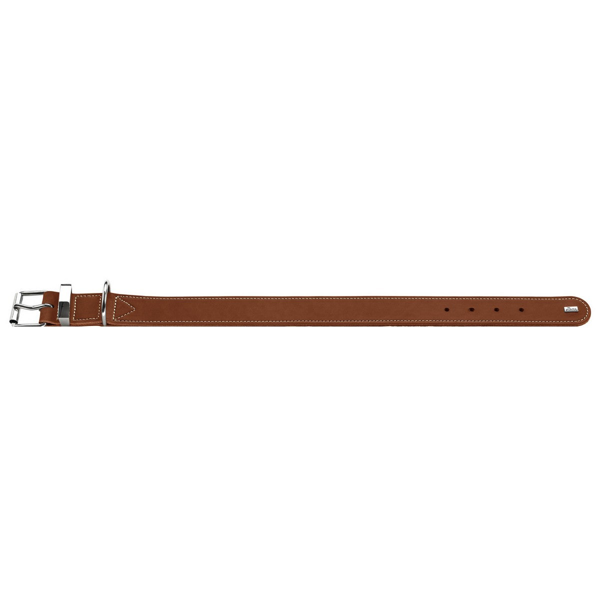 Dog collar Hunter Aalborg Special Cognac - Hilman kauppa