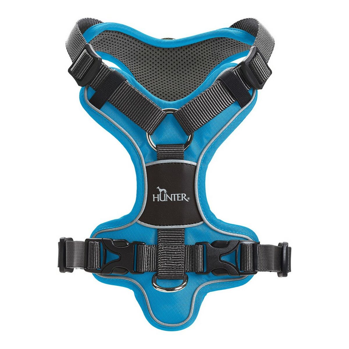 Dog Harness Hunter Divo Blue L 72-100 cm - Hilman kauppa