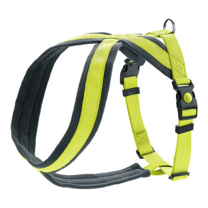 Dog Harness Hunter London Comfort Lime M/L 63-82 cm - Hilman kauppa