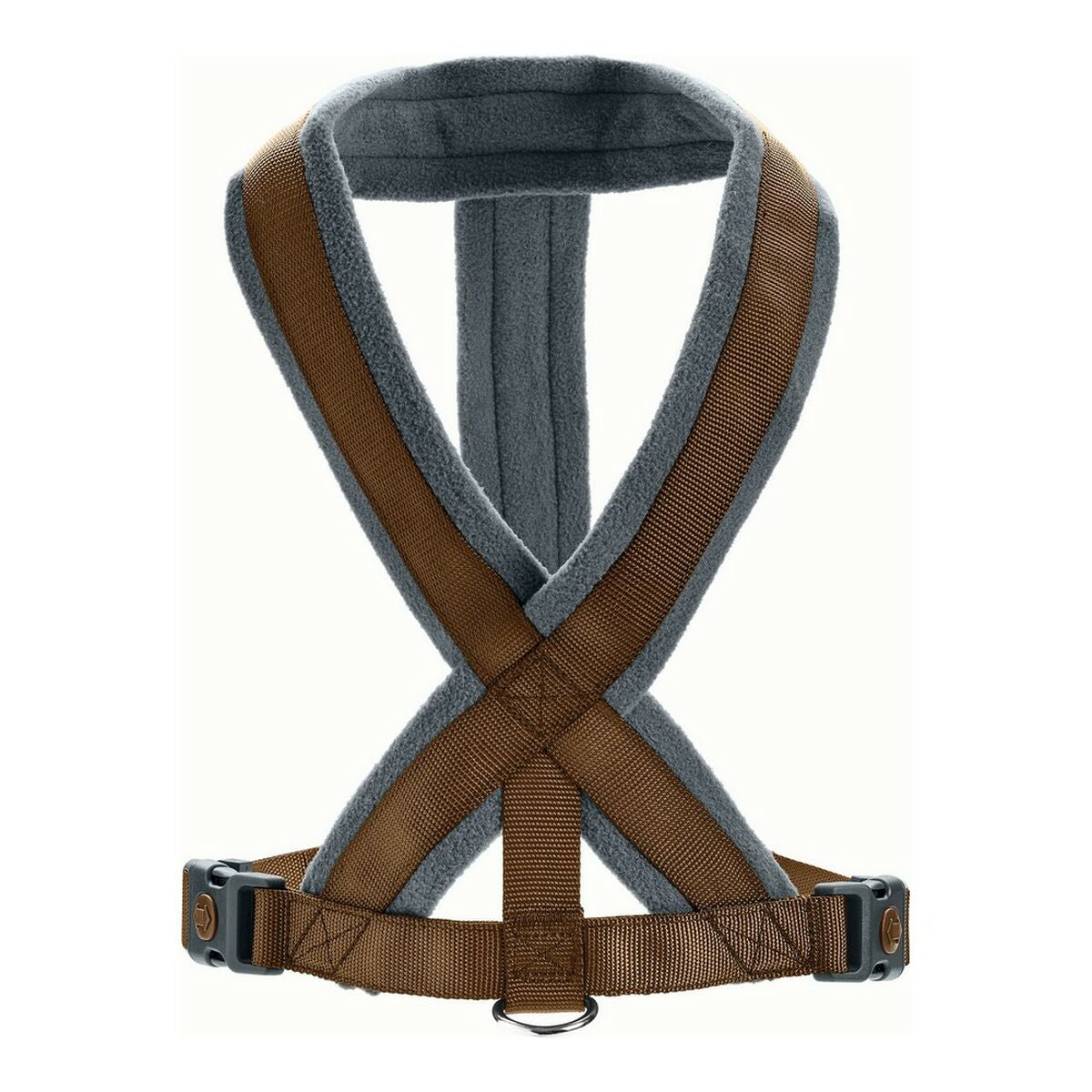 Dog Harness Hunter London Comfort 68-91 cm Brown Size L - Hilman kauppa