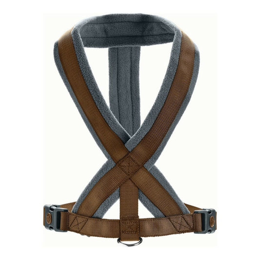 Dog Harness Hunter London Comfort Brown L 73-100 cm - Hilman kauppa