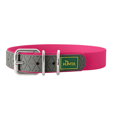 Dog collar Hunter Convenience Pink S/M - Hilman kauppa
