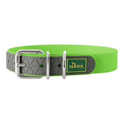 Dog collar Hunter Convenience Size M Green (38-46 cm) - Hilman kauppa