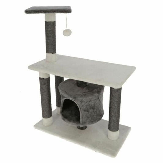 Cat scratching post Kerbl Jade Darklight White Grey 96 cm - Hilman kauppa