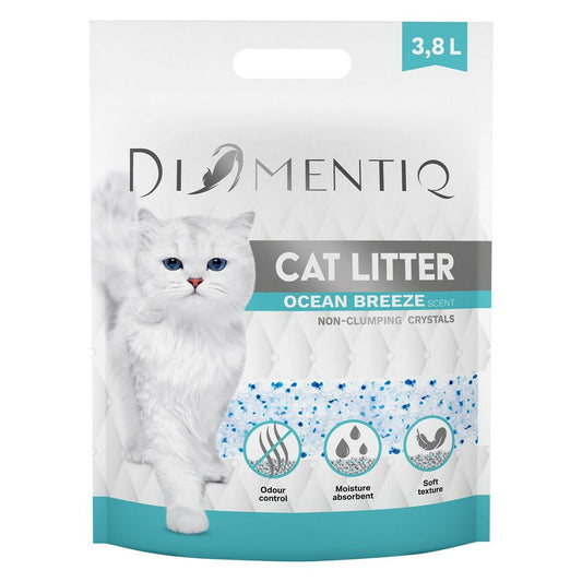 Cat Litter Diamentiq Ocean Breeze 3,8 L - Hilman kauppa