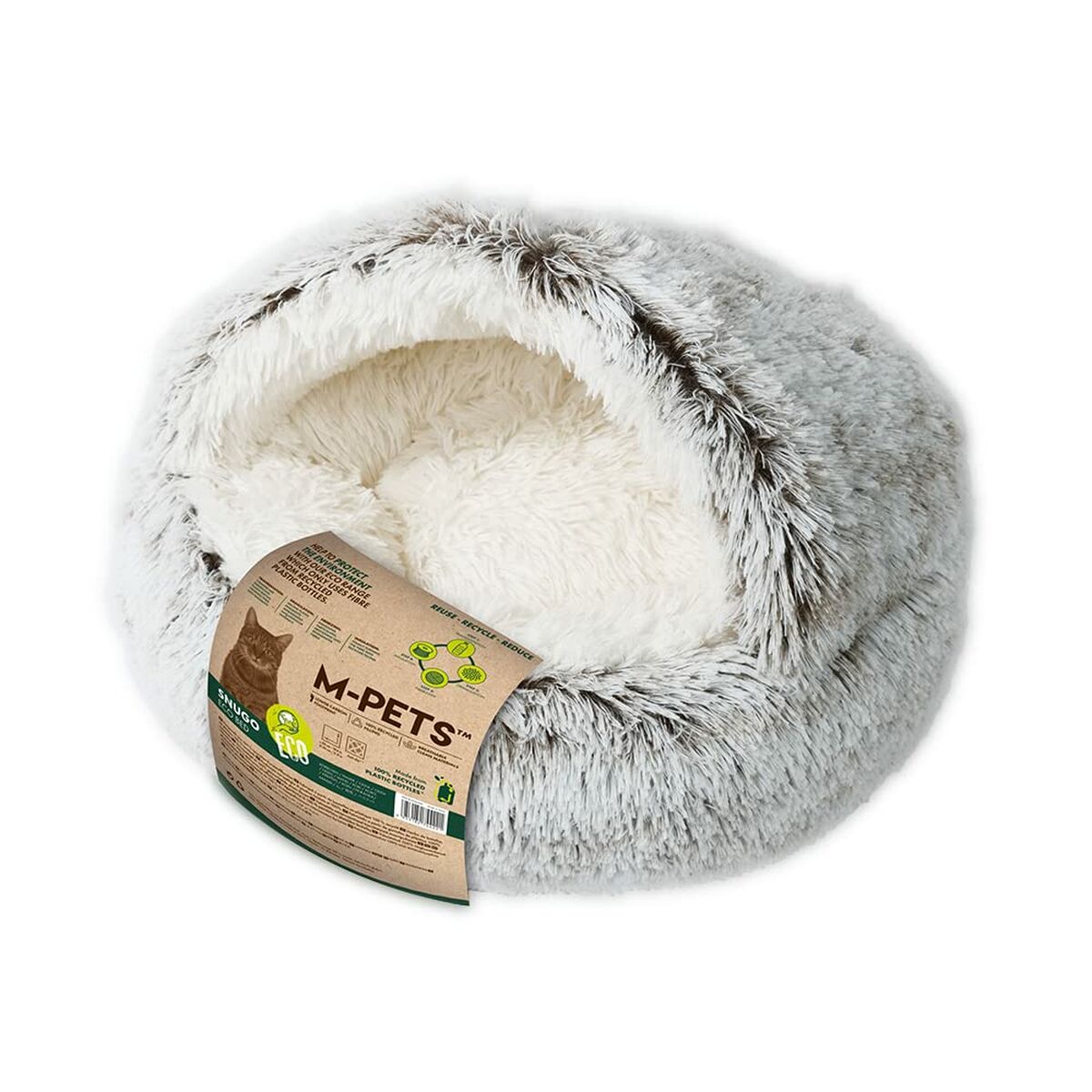 Cat Bed MPETS Eco Snugo Grey - Hilman kauppa