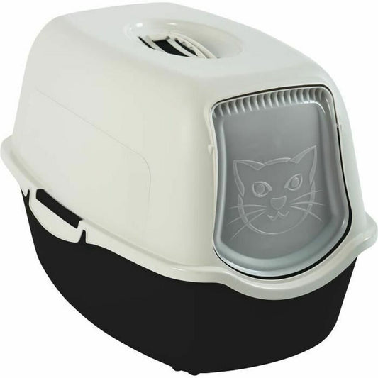 Cat Litter Box Rotho My Pet BAILEY 56 x 28 x 39 cm White/Black - Hilman kauppa