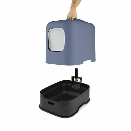 Cat Litter Box Rotho My Pet HORIZON 51 x 39,5 x 44,3 cm Blue - Hilman kauppa