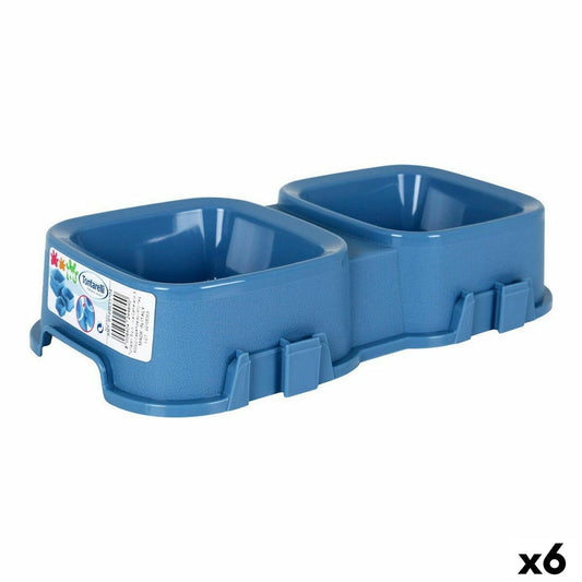 Pet feeding dish Tontarelli Pet 31,8 x 16,6 x 6,5 cm (6 Units) - Hilman kauppa