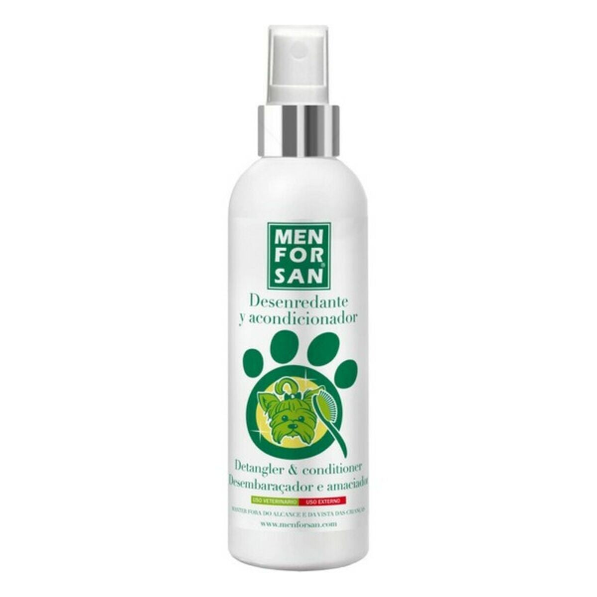 Detangling Conditioner Menforsan Dog Spray 125 ml - Hilman kauppa