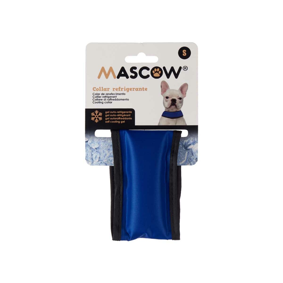 Dog collar Coolant Black Blue - Hilman kauppa