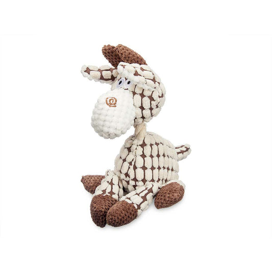 Dog toy Giraffe White Brown 13 x 20 x 17 cm - Hilman kauppa