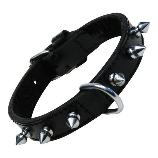 Dog collar Gloria Black Spikes (55 cm) - Hilman kauppa