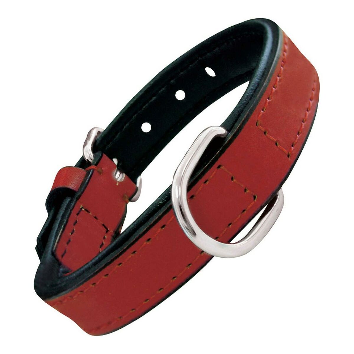 Dog collar Gloria Padded Red (35 x 1,5 cm) - Hilman kauppa