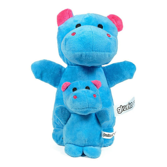 Soft toy for dogs Gloria Nomana 20 cm Hippopotamus - Hilman kauppa