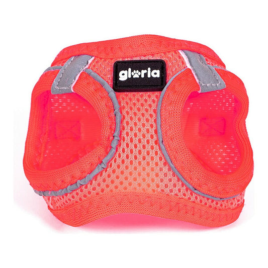 Dog Harness Gloria Air Mesh Trek Star Adjustable Pink Size XXXS (18-20 cm) - Hilman kauppa
