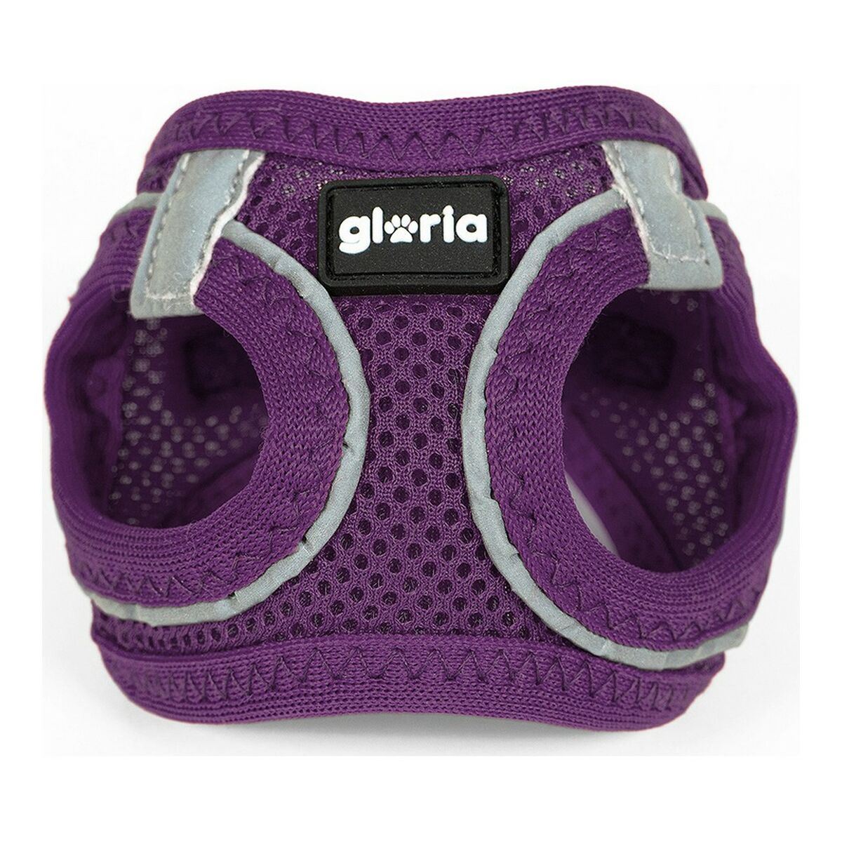 Dog Harness Gloria Air Mesh Trek Star Adjustable Purple Size XXXS (18-20 cm) - Hilman kauppa