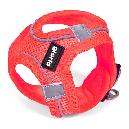 Dog Harness Gloria Air Mesh Star Pink Size XXS (24-26 cm) - Hilman kauppa