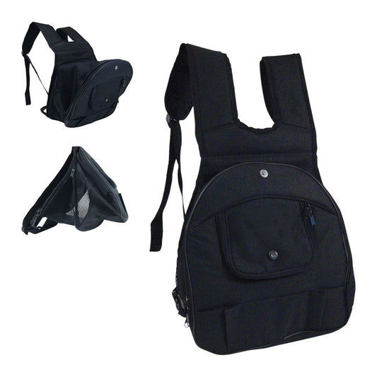 Pet Backpack Gloria Kangaroo Black Expandable 30 x 20 x 34 cm - Hilman kauppa