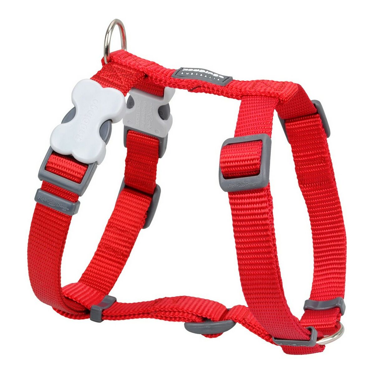 Dog Harness Red Dingo Smooth 25-39 cm Red - Hilman kauppa