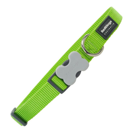 Dog collar Red Dingo Smooth Lime (2 x 31-47 cm) - Hilman kauppa