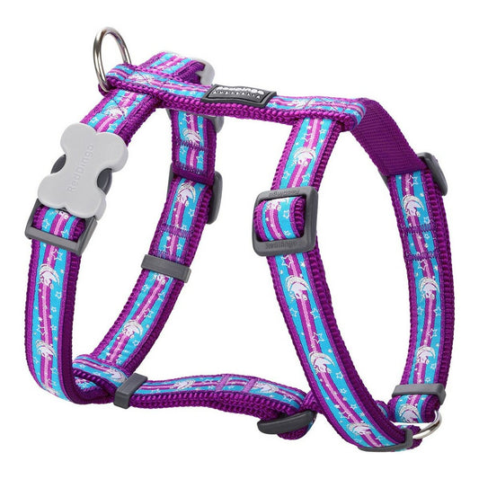 Dog Harness Red Dingo Style Unicorn 25-39 cm - Hilman kauppa