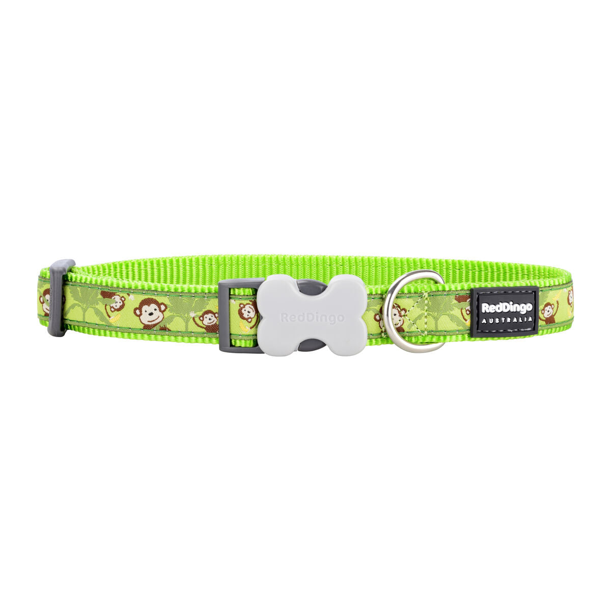 Dog collar Red Dingo Monkey 20-32 cm Green - Hilman kauppa