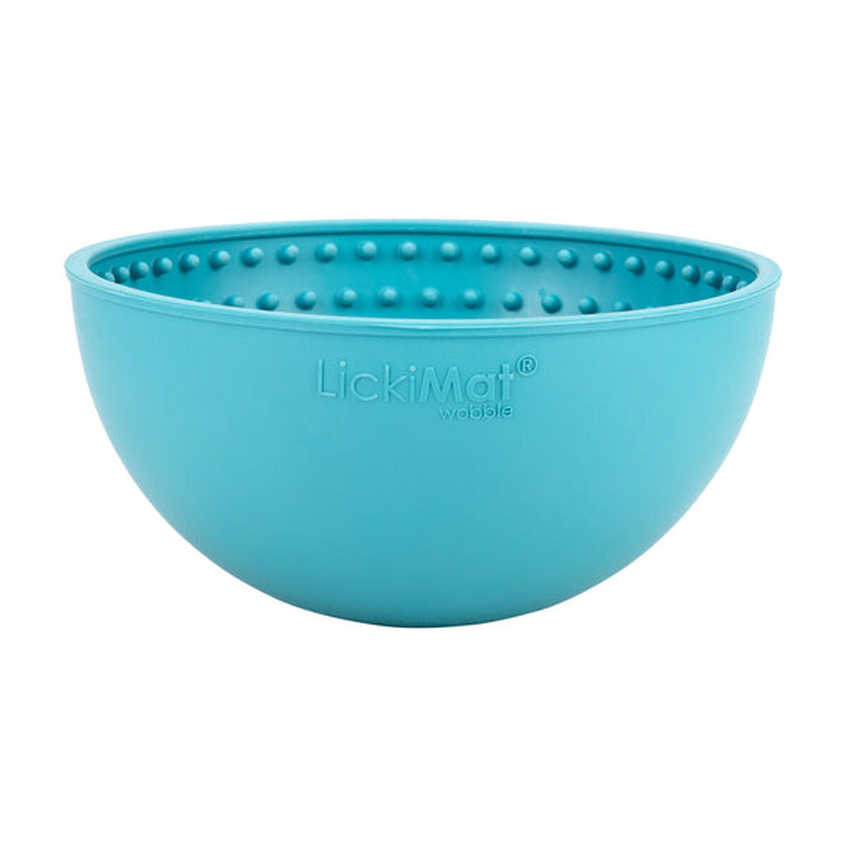 Dog Feeder Lickimat Wobble Turquoise Rubber - Hilman kauppa