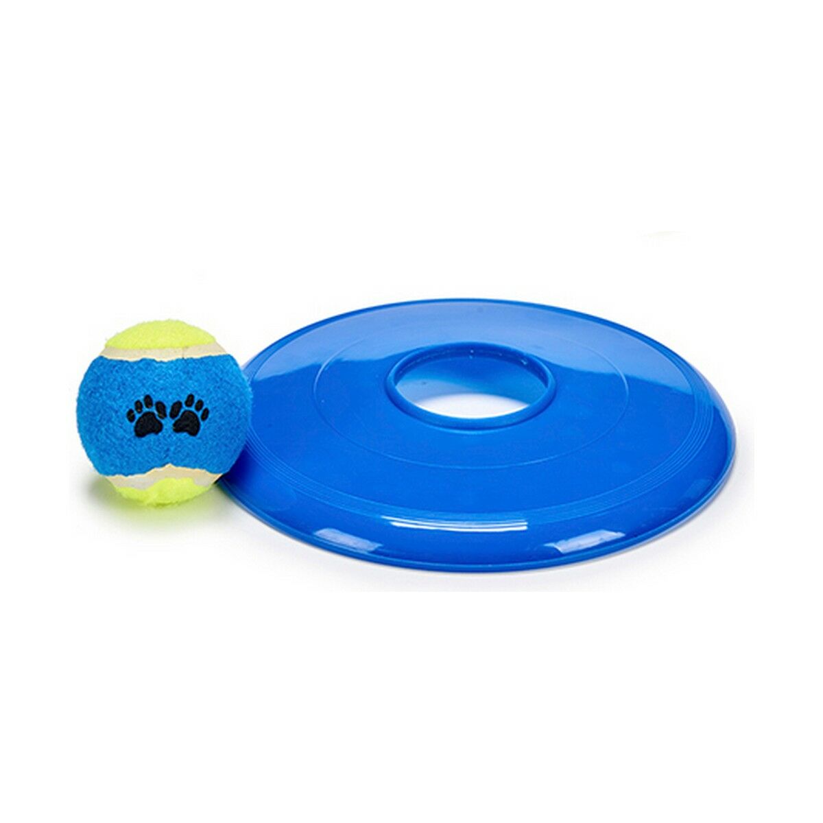 Set of Dog Toys Ball Frisbee Rubber polypropylene (12 Units) - Hilman kauppa